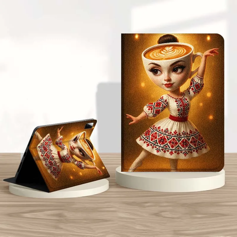 

Balerina Capucina Tung Sahur For Xiaomi Redmi Mi Pad 4 5 6 6s 7 7s SE Pro 2 11 Plus Max 12.4 11 11.2 12.5 8.7 inch Tablet Case