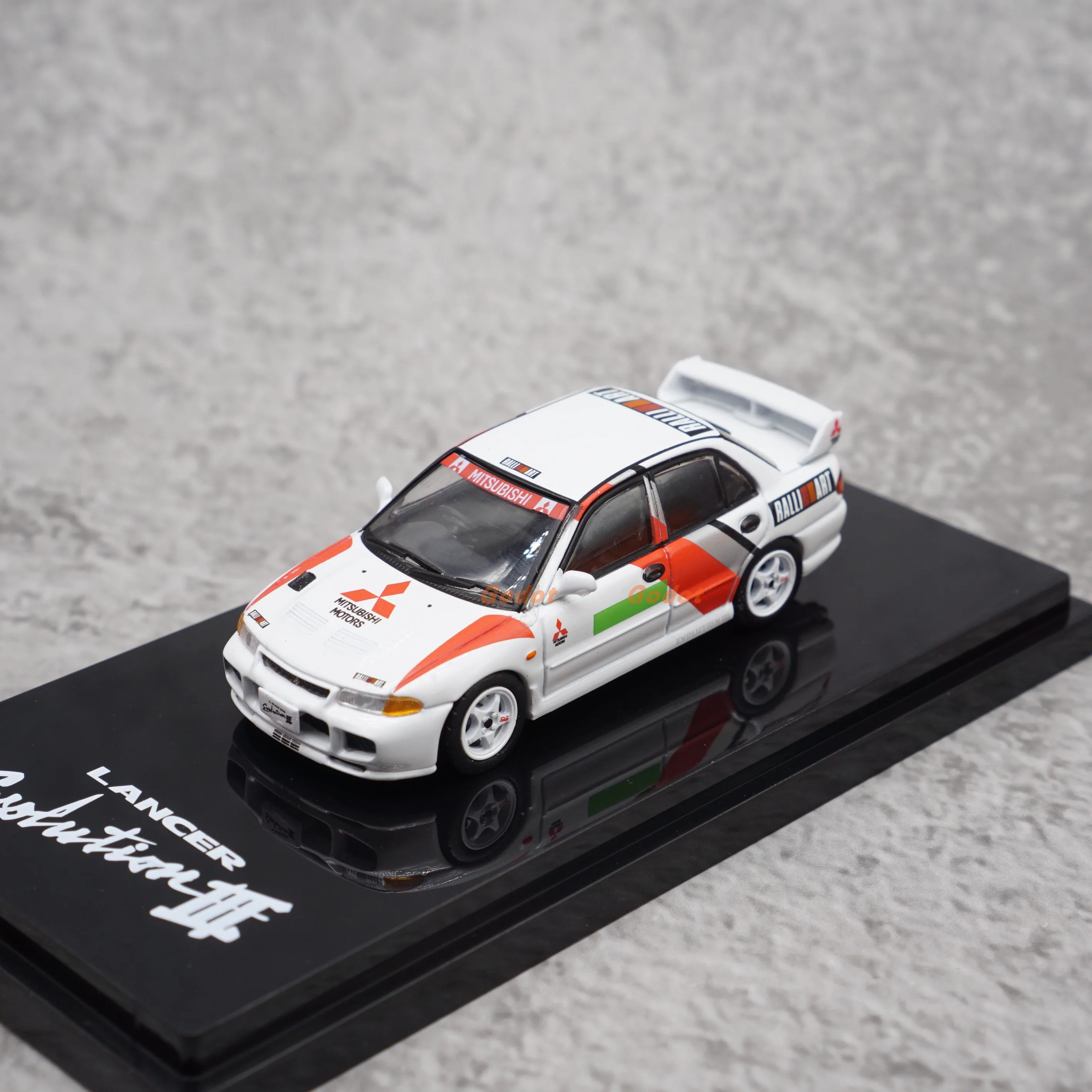 

Hobby Japan 1:64 Lancer Evolution III Rally Alloy Car Diecasts & Toy Vehicles Car Model Miniature Scale Model Car For Children