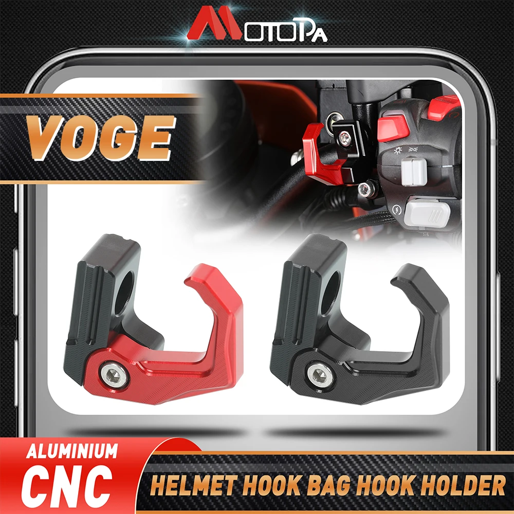 For LONCIN VOGE 650 500 300DS 650DS 500DS Motorcycle VOGE 500DS Accessories Helmet Hook Luggage Bag Hook Holder Hanger