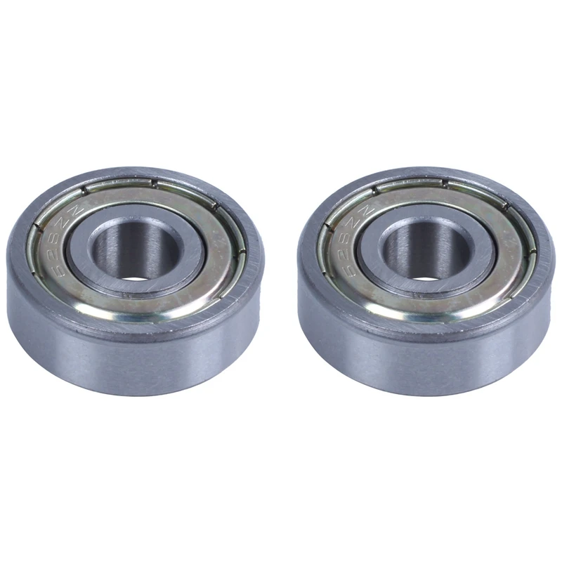 

2 Pcs 8 X 24 X 8Mm Metal Shielded Deep Groove Miniature Ball Bearing Metal 628Z