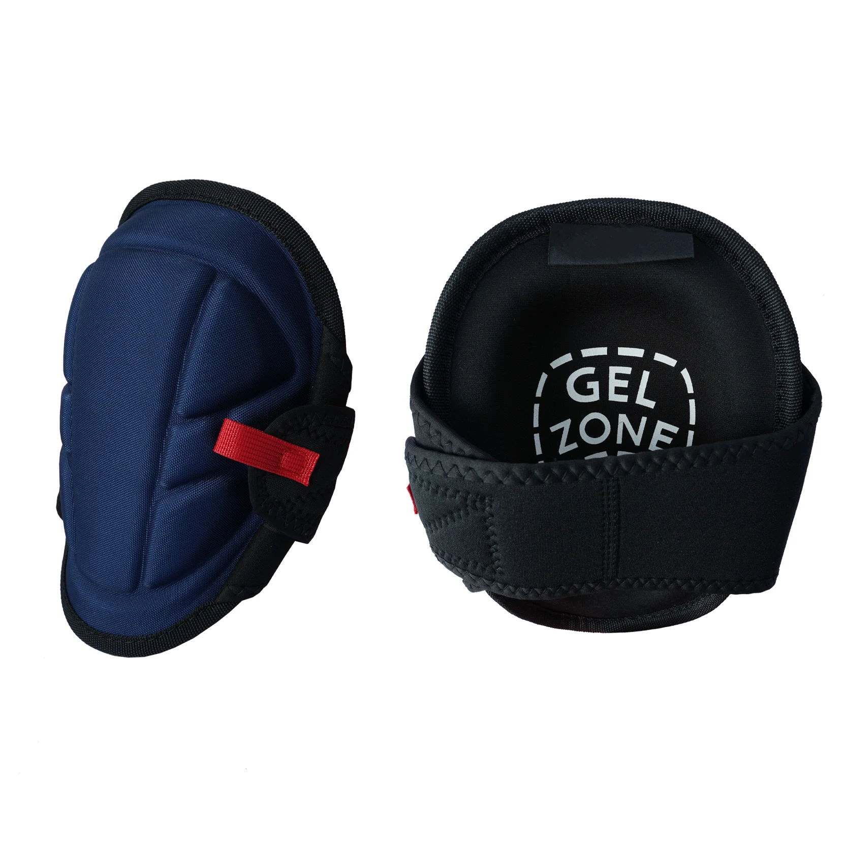 Ginocchiere MELOTOUGH con cinghie regolabili, ginocchiere per lavoro, ginocchiere durevoli, ginocchiere in Gel.