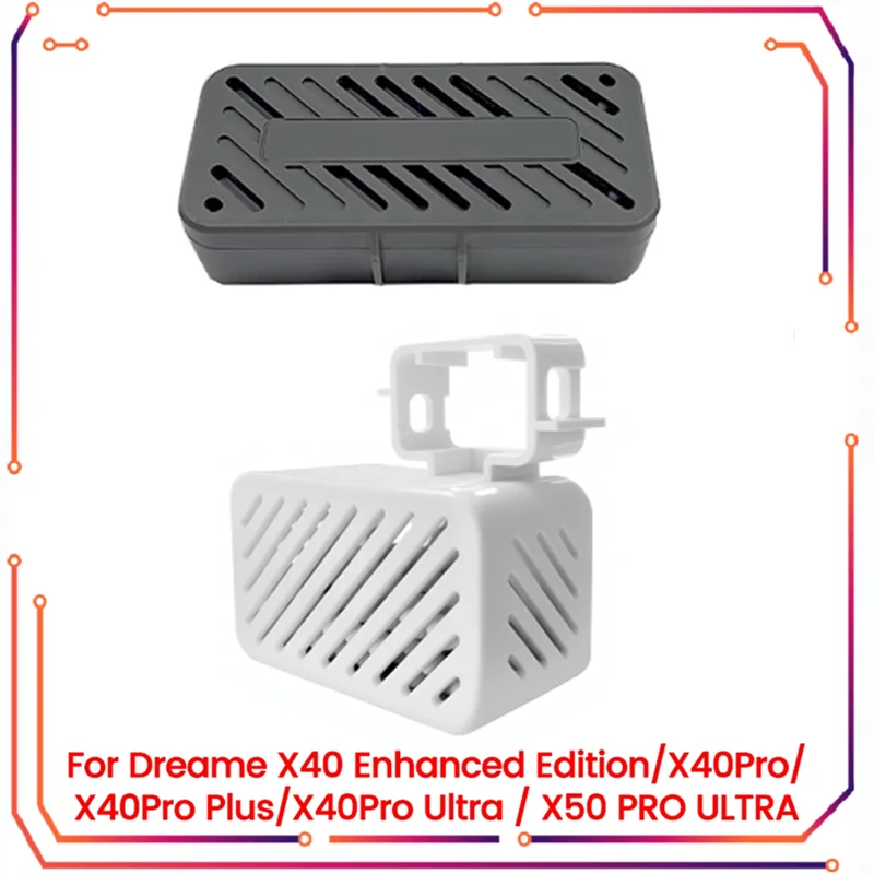 ABUS-2PCS Modulo di deodorizzazione argento per Dreame X40 Enhanced Edition/X40pro Plus/X40pro Ultra/X50 PRO Ultra Parti per aspirapolvere