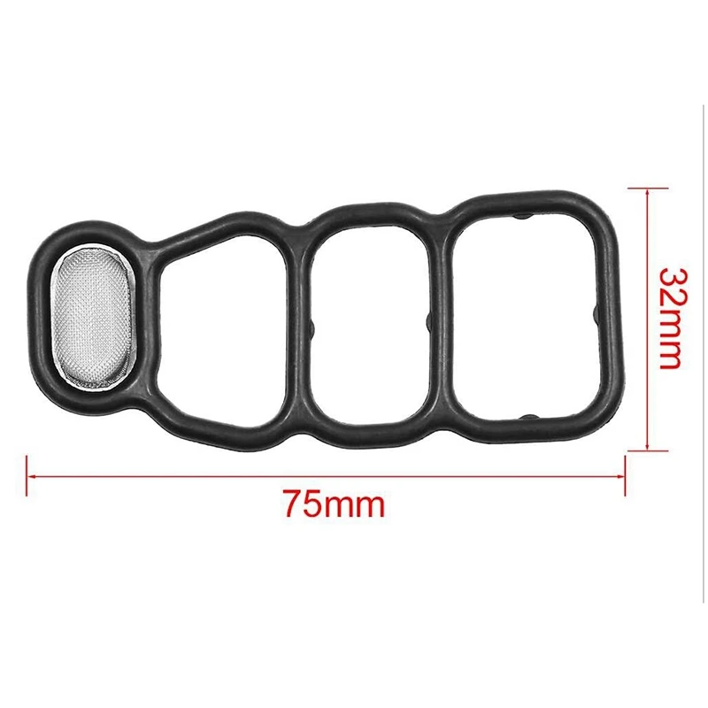 Reliable-VTEC Solenoid Gasket Spool Valve Filter Seal 05-07 For Honda Accord Odyssey V6 15826-RDV-J01