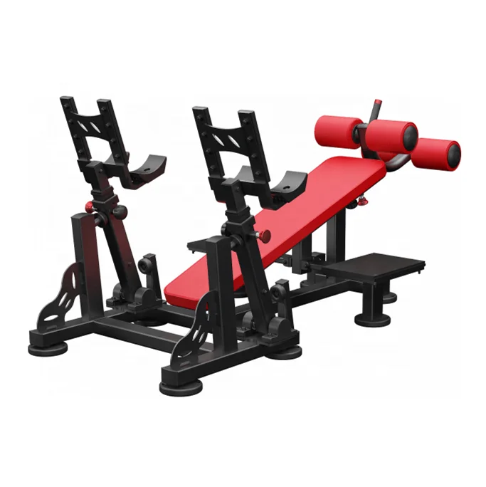 Popular Commercial Fitness Equipment Drop Dumbbell Bench Available Colors