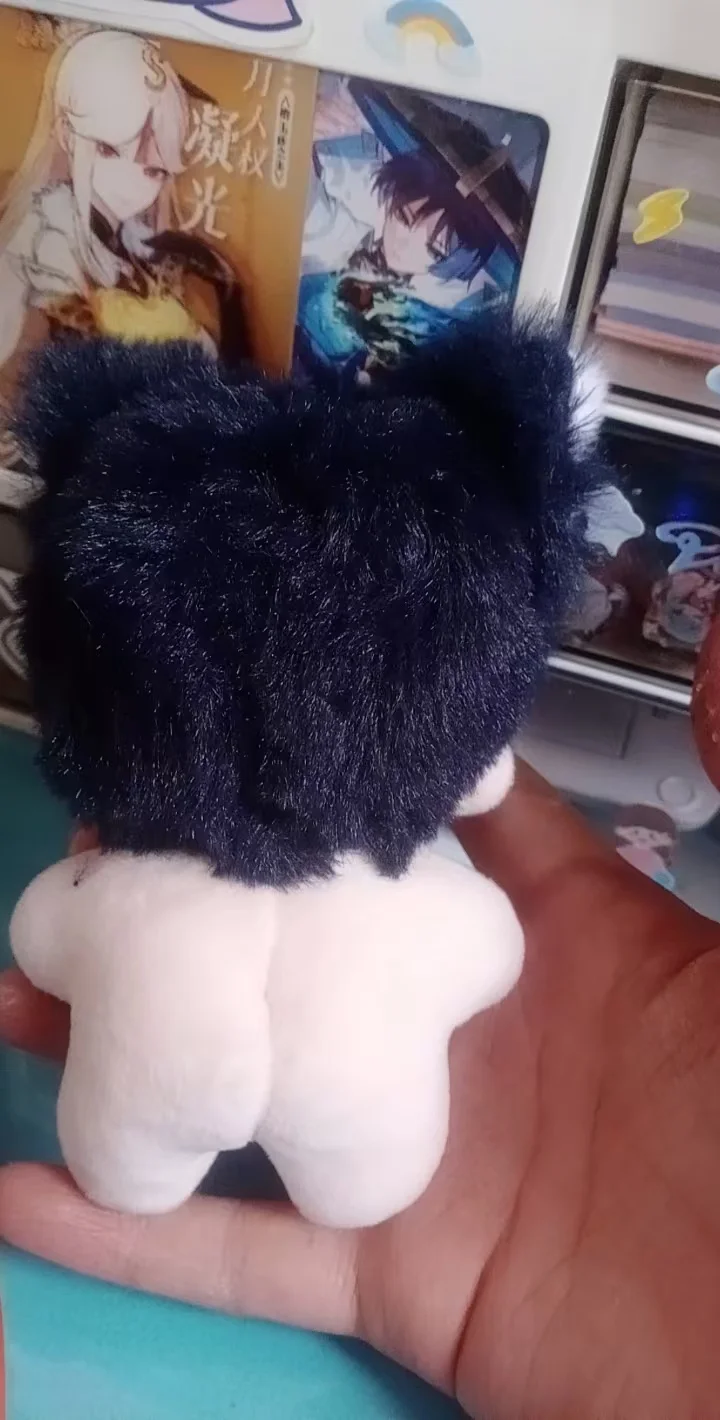 Game Cosplay Wanderer Kabukimono Balladeer Kunikuzushi Hat Guy 10cm Doll Backpack Plush Pendant Birthday Gift