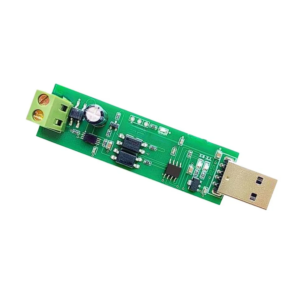 Isolated USB To For MBUS Slave Module High Voltage Protection Communication & Power Output For Macos For Android For Linux