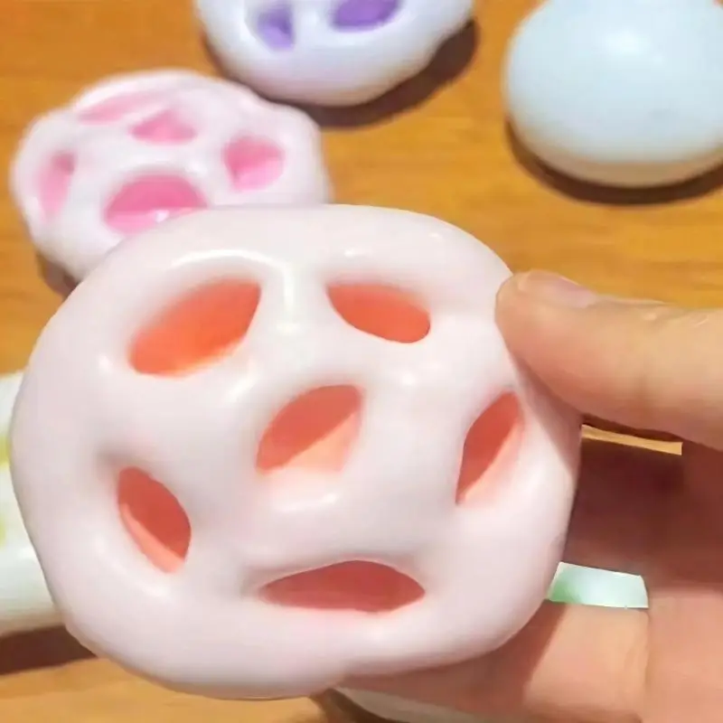 Stress Balls Squishied Toy for Kids Adults Stress Relief Sensory Toy Stretchy Fidgety Toy Squishied Squeeze Ball Gift 