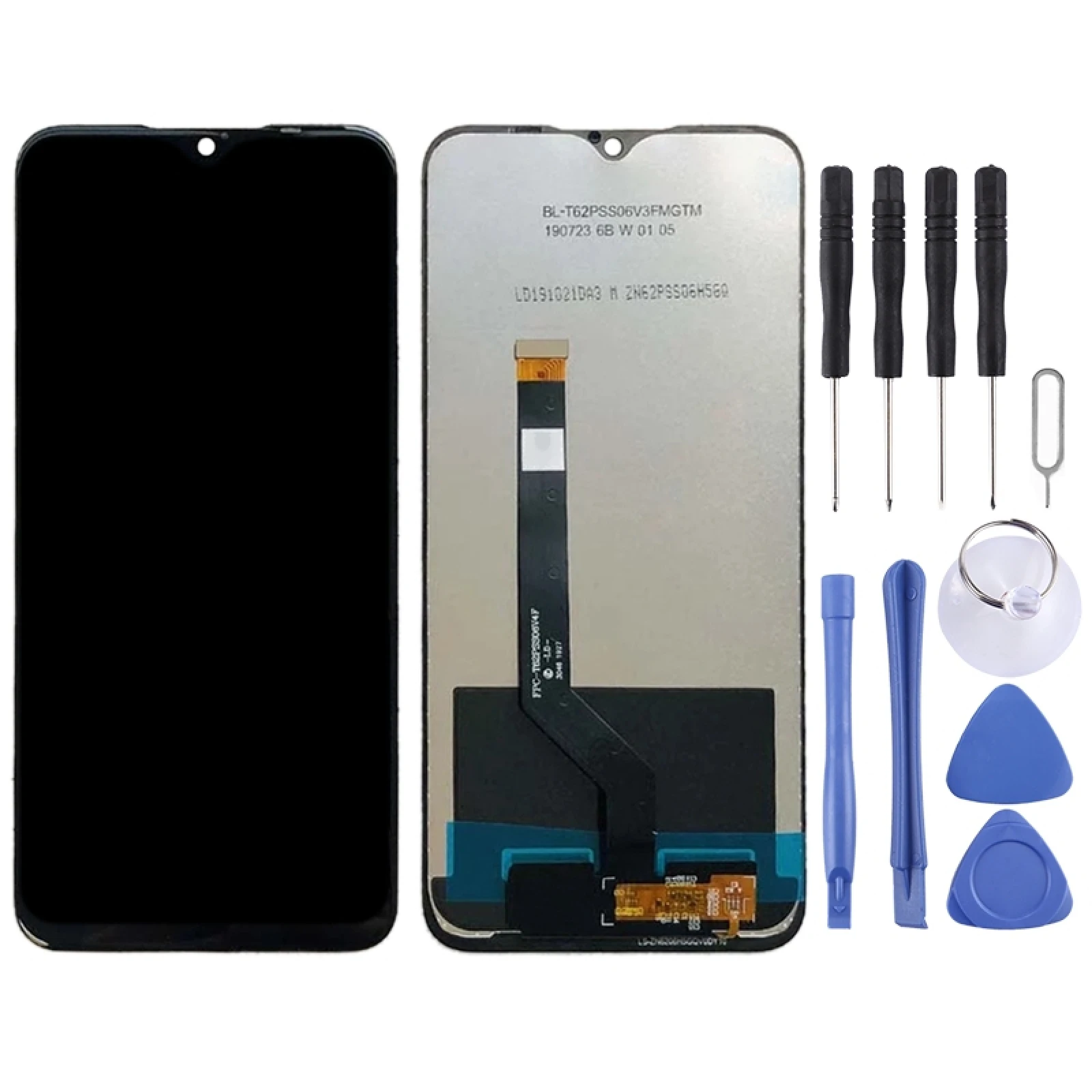 OEM LCD Screen for Lenovo K10 Plus PAGW0015IN, L39051 with Digitizer Full Assembly