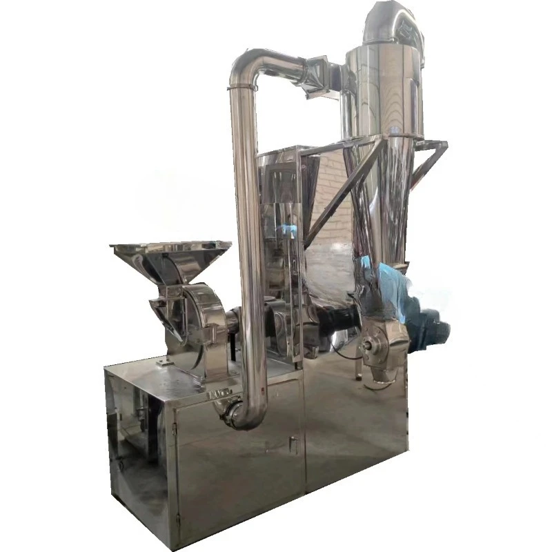 Supply rice and corn high-speed grinder, stainless steel dust removal mill