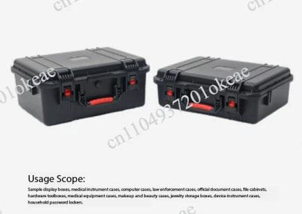 Plastic Organizer Suitcase Tool Case Tools Packaging Waterproof Hard Carry Case Portable Tools Storage Box Professional Tool Box