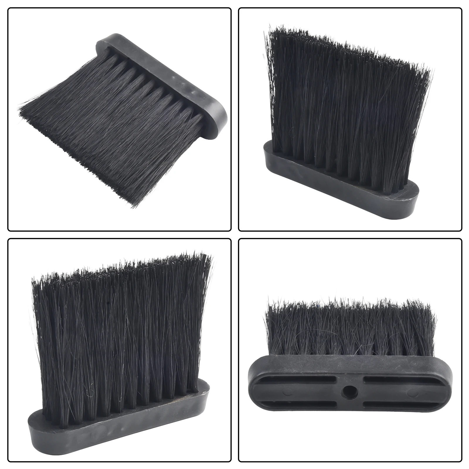 

1Pcs Fireplace Brush Fireplace Tool Black Bristle Brush Brushes Tool Fireplace Maintenance Stove Brush High Quality