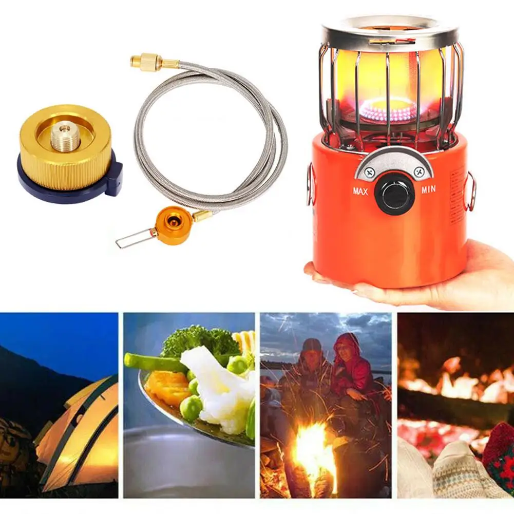 

2 In 1 Propane Heater Stove Multifunctional Camp Tent Heater Warmer Burner Gas Camping Winter Propane Fishing Outdoor Heate H1B6