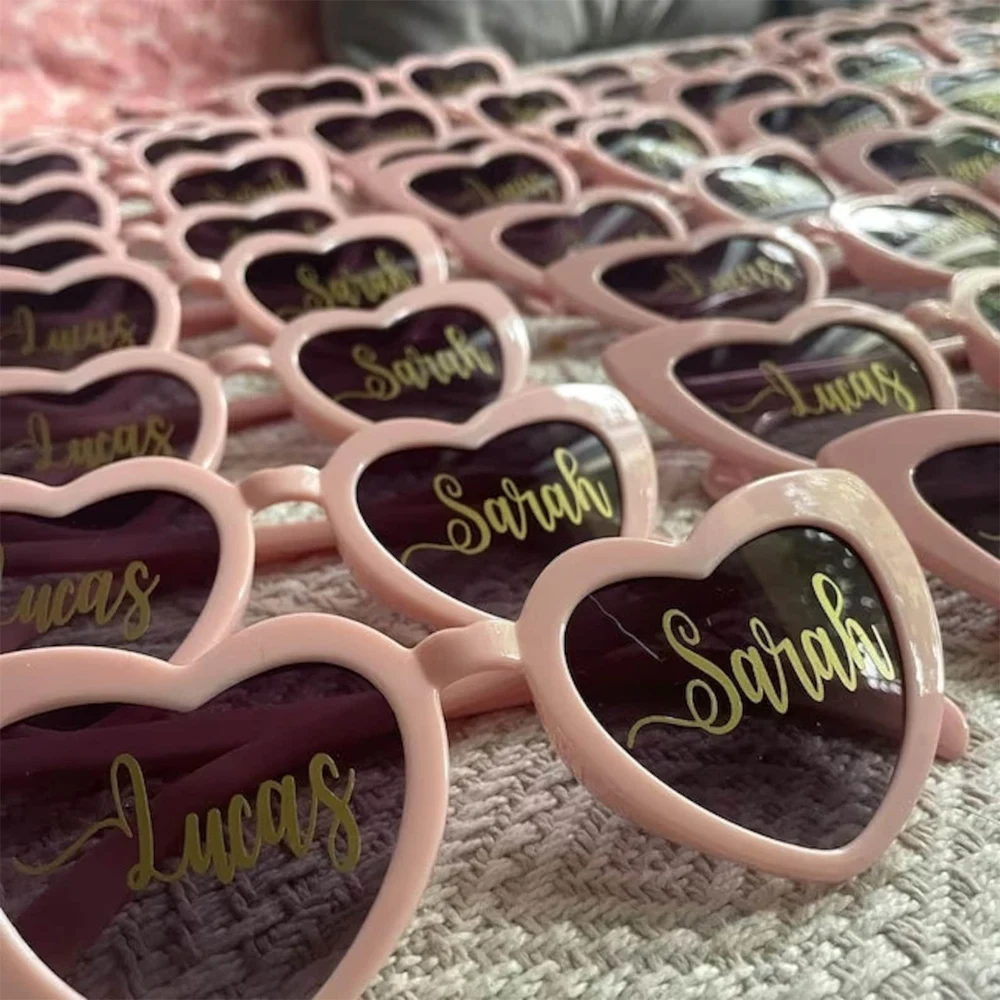 Personalized Vinyl Name Stickers Custom Wedding Party Stickers Favors and Decor For Gift Box Birthday Water Bottle Glasse Cup