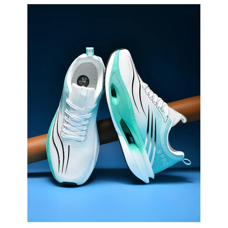 أحذية رياضية للرجال، أحذية جري خفيفة الوزن من ألواح الكربون، ممتصة للصدمات في الشتاء، مضادة للانزلاق، مقاومة للاهتراء، قابلة للتنفس #3
