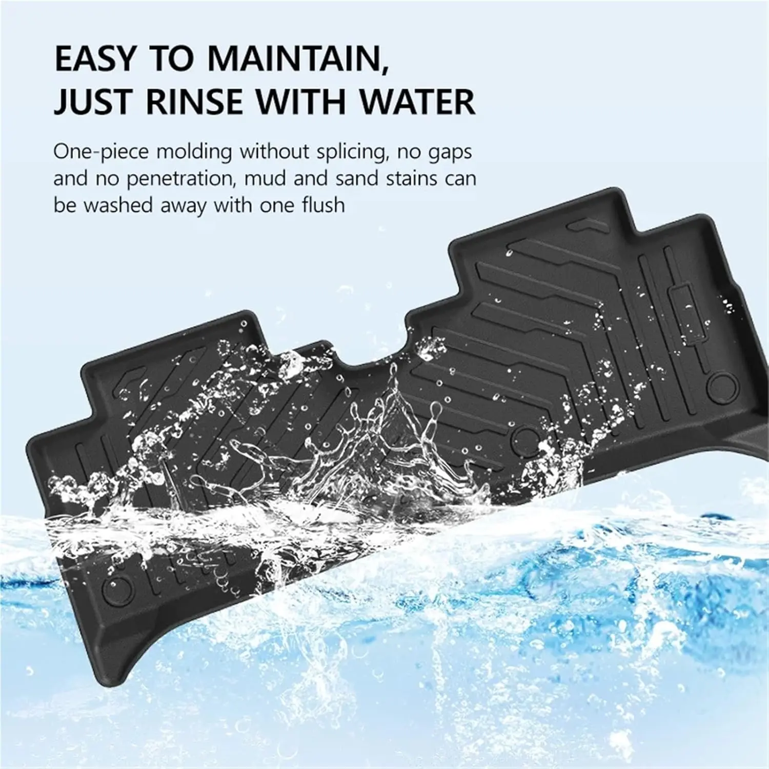 TPE Full Coverage Car Floor Mats Custom Fit BYD Seagull 2023-2026 Waterproof Anti-slip Auto Foot Liners EV Interior Protector view 5