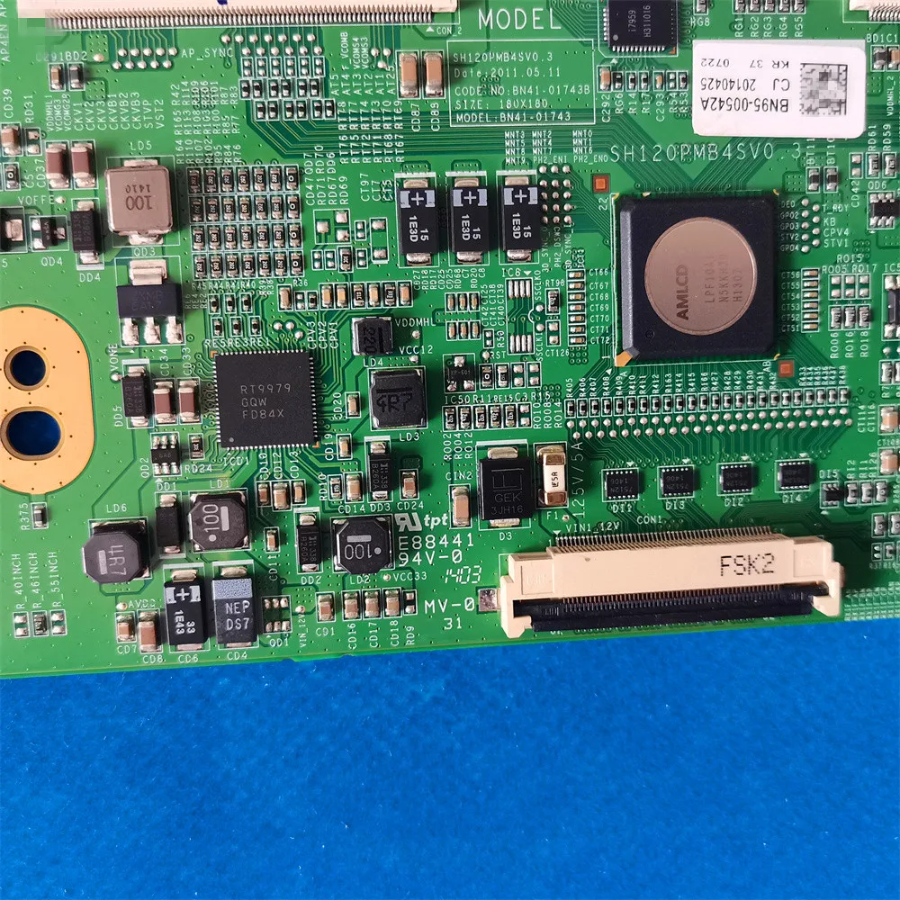 SH120PMB4SV0.3 BN41-01743B T-CON LVDS Logic Board BN95-00542A BN97-06126A สำหรับ UA46D6000SJ UA46D6400UJ UN46D6900WF UN46D6500VFXZA