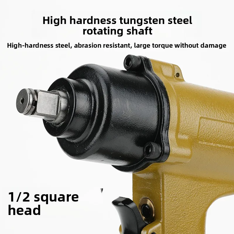 Taiwan Huangfeng Lightweight 1/2 Pneumatic Wrench Mini High Torque Air Wrench Small Air Impact Wrench Pneumatic Socket Wrench