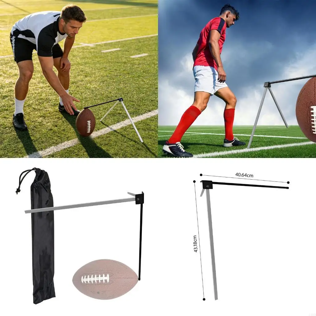 Dependable Flexible Football Kicking Stand Including Stable Metal Legs 24BD