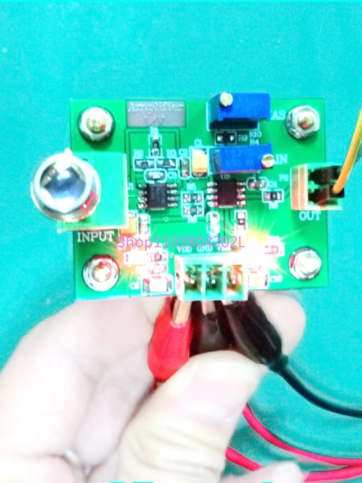 

IV Conversion Signal Acquisition Front-end Module, Photodiode Amplifier, Photoelectric Flow Voltage