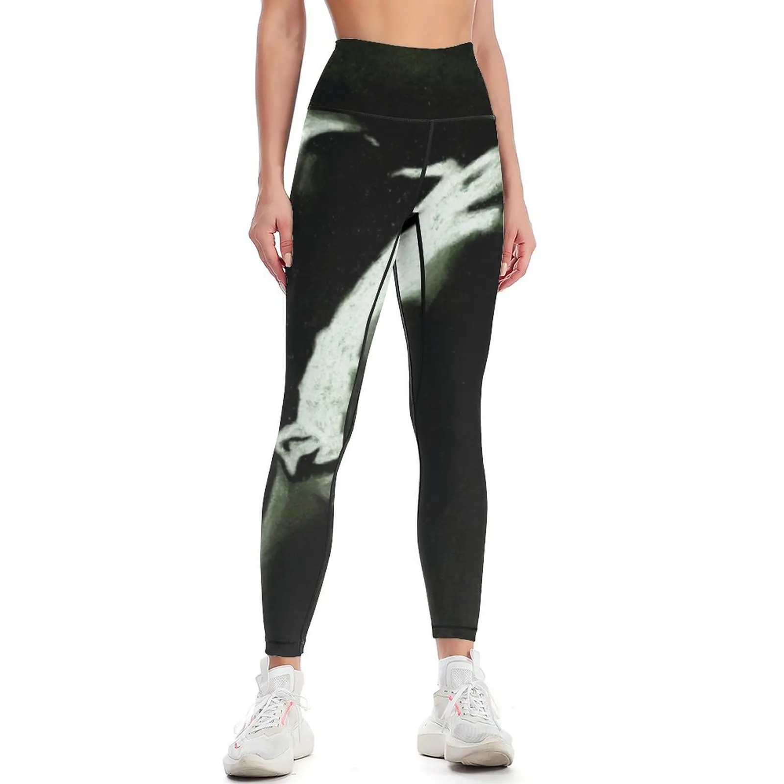 TQID-Leggings de cintura alta para mulheres, calças esportivas, tênis