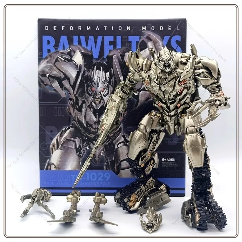 Baiwei Transformed toys Toy TW-1029 Original Dajing Tu Tankwei Movie Version SS13 Laowei Tank Transformed toys Robot