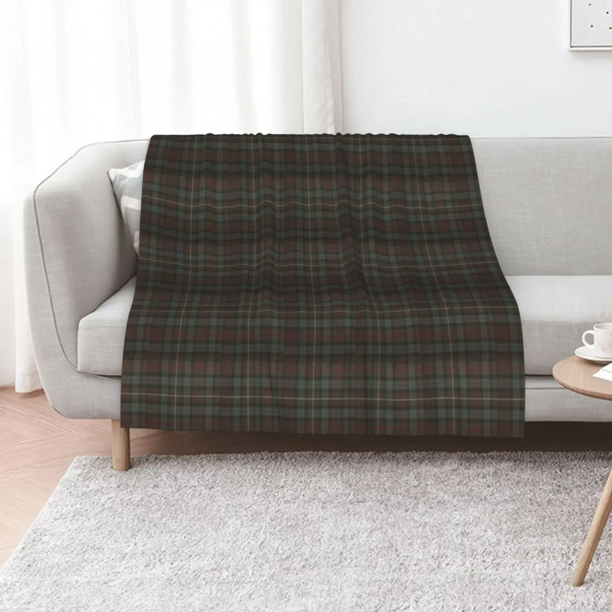 Clan Fraser Hunting Tartan Throw Blanket Plaid Retros Winter beds Summer Decorative Sofa Kid'S Blankets