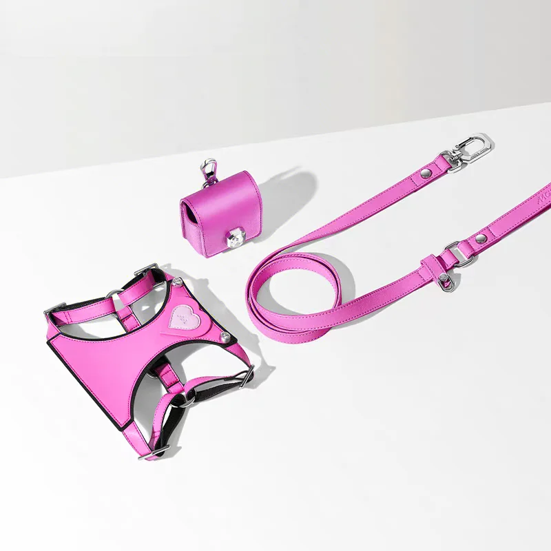

Pet Harness Dog Cat Collar Leash High-end Quality Products for Pet Super and Stylish Design Unique Trendy Accessorries Gift Box