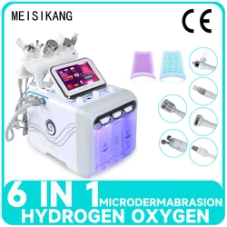 MEISIKANG 6IN1 Hydro Facial Machine Deep Cleaning Pores Moisturizing Water Oxygen Face Skin Care Aqua Beauty Device