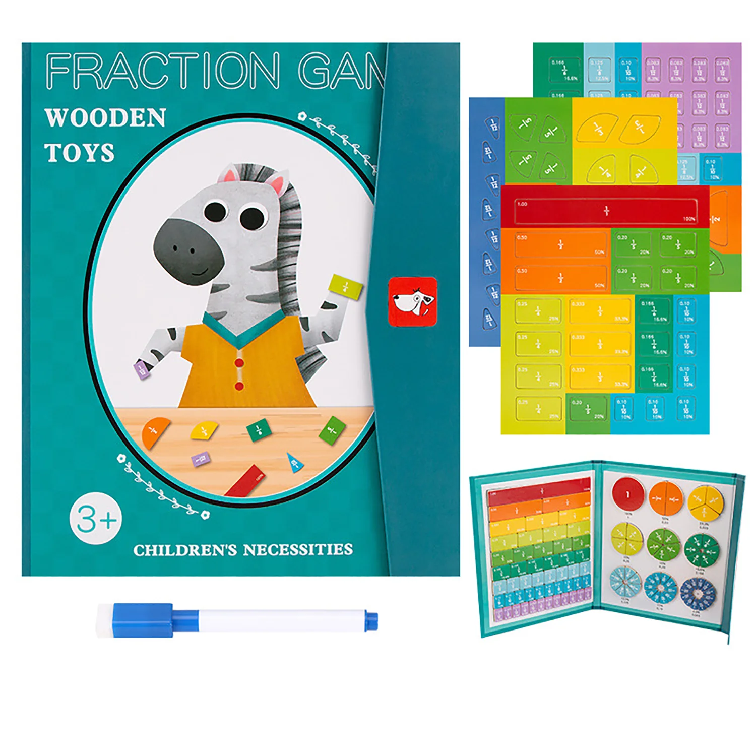 Children's early education magnetic score plate learning this score addition and subtraction math teaching tool puzzle toy