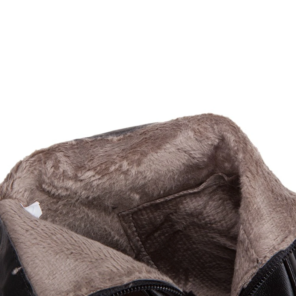 ملهى ليلي الحفلات الرقص مثير الأحذية خنجر عالية الكعب الجانب سستة السيدات أحذية أبيض أسود Bowknot حذاء بوت بطول الكاحل حجم كبير 48 571-1 #4