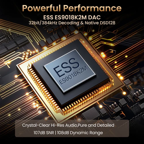 Imagen 2 del producto Reproductor Hifi Walker H2 DAP HIFI, dos Bluetooth 5,2, DSD DAC FLAC sin pérdidas, ampliable hasta 512 GB, reproductor de música de alta resolución con pantalla de 2""