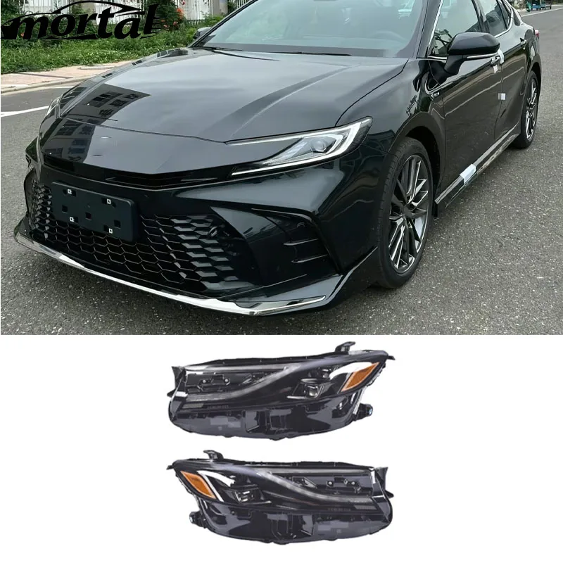 

продукт подходит для высококачественной версии автозапчастей Camry 2024, включая светодиодные налобные фонари и фары в сборе.