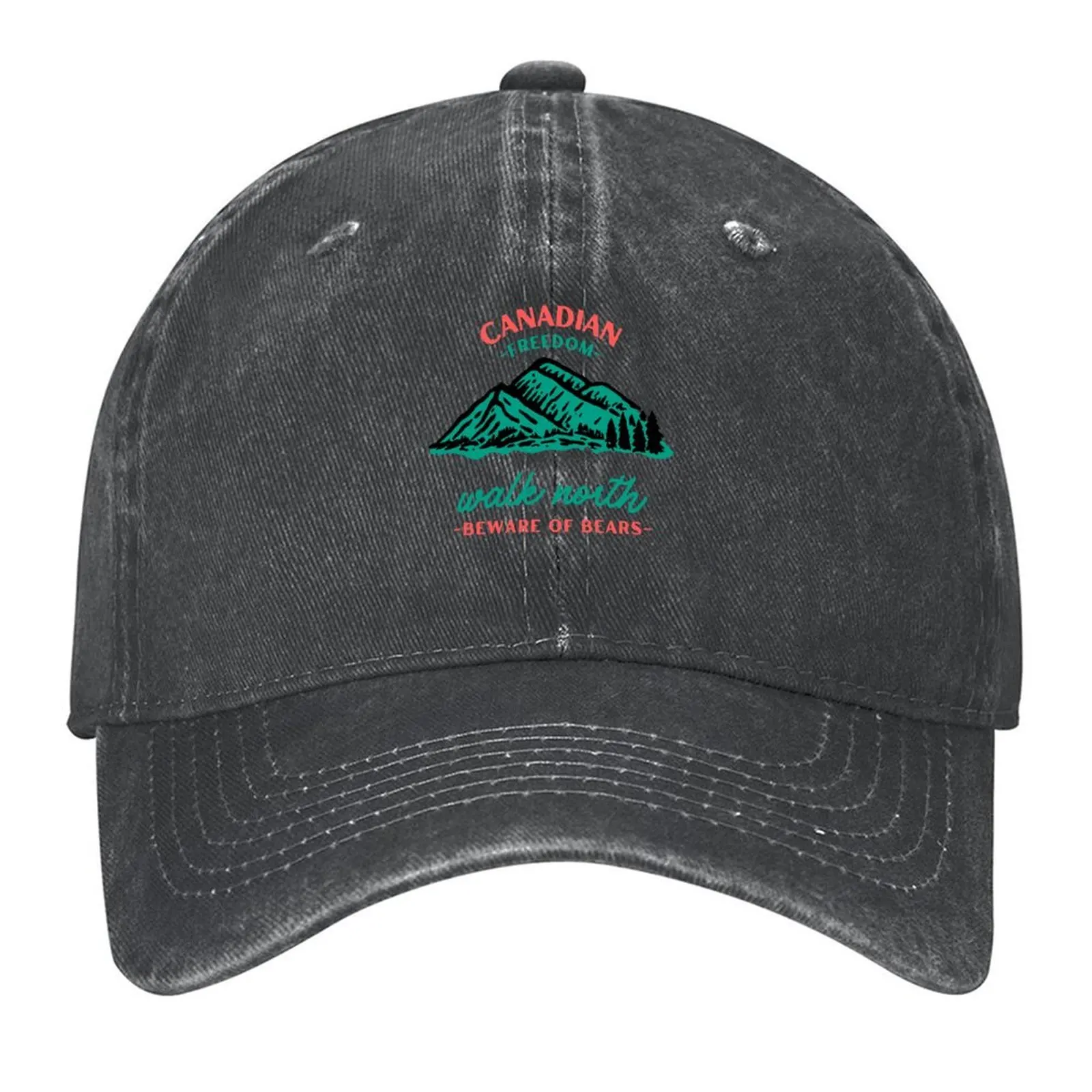 

Canadian Freedom True North Baseball Cap sun caps Mountaineering tea Hat Women's Beach Outlet Men's