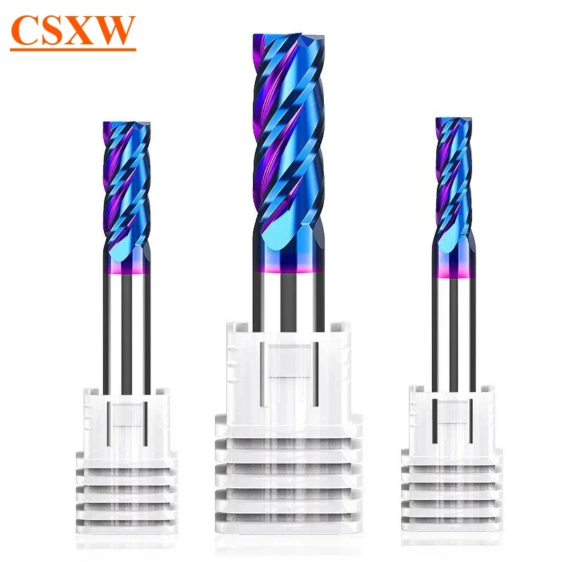 Фреза с покрытием из сплава, инструмент из вольфрамовой стали, обработка с ЧПУ Hrc70, концевая фреза Azzkor, комплект верхних фрез, фрезерные станки Фреза с покрытием из сплава, инструмент из вольфрамовой стали, обработка с ЧПУ Hrc70, концевая фреза Azzkor, комплект верхних фрез, фрезерные станки