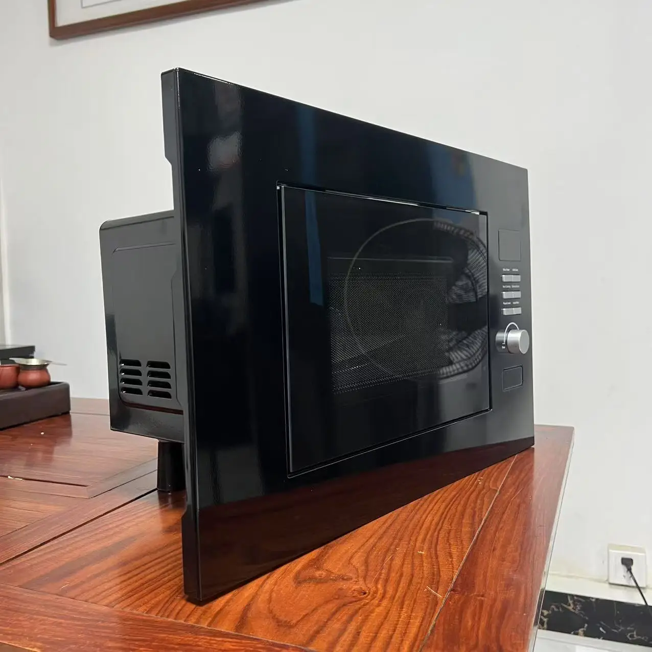 Built in Microwave Oven with Grill 20L Stainless Steel Black Color UK Standard 220v 50hz 700w 20UG21