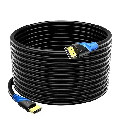 10PCS 4K Ultra-Speed HDTV Video Audio Cable 18Gbps 4K60Hz 2.0 Blu-ray HDTV PVC Jacket Nylon Braided Monitor Computer Projector 3