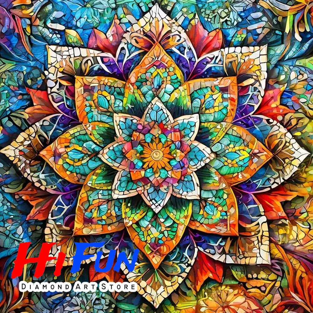 

Наборы алмазной живописи «сделай сам», художественные витражи, мандала, цветок, вышивка, мозаика, вышивка крестиком, декор для подарка на день рождения/маме/семейный