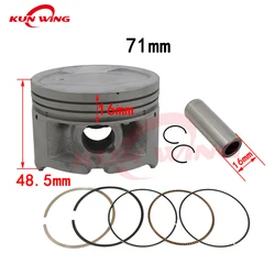 Piston Kit for Yamaha Bear Tracker 250 1999-2004 ATV 250 XT 229 YFM 250 71mm Bore