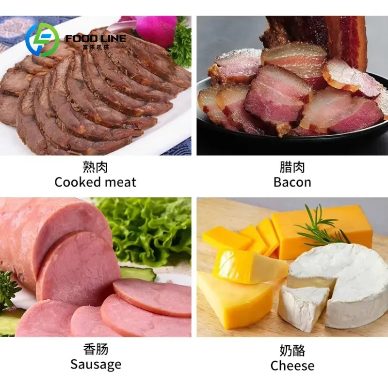 Customized Commercial Meat Slicer Automatic Multi functional Bacon Cooked Beef Slicer Food Processing Plant Essential Hot Sale view 2
