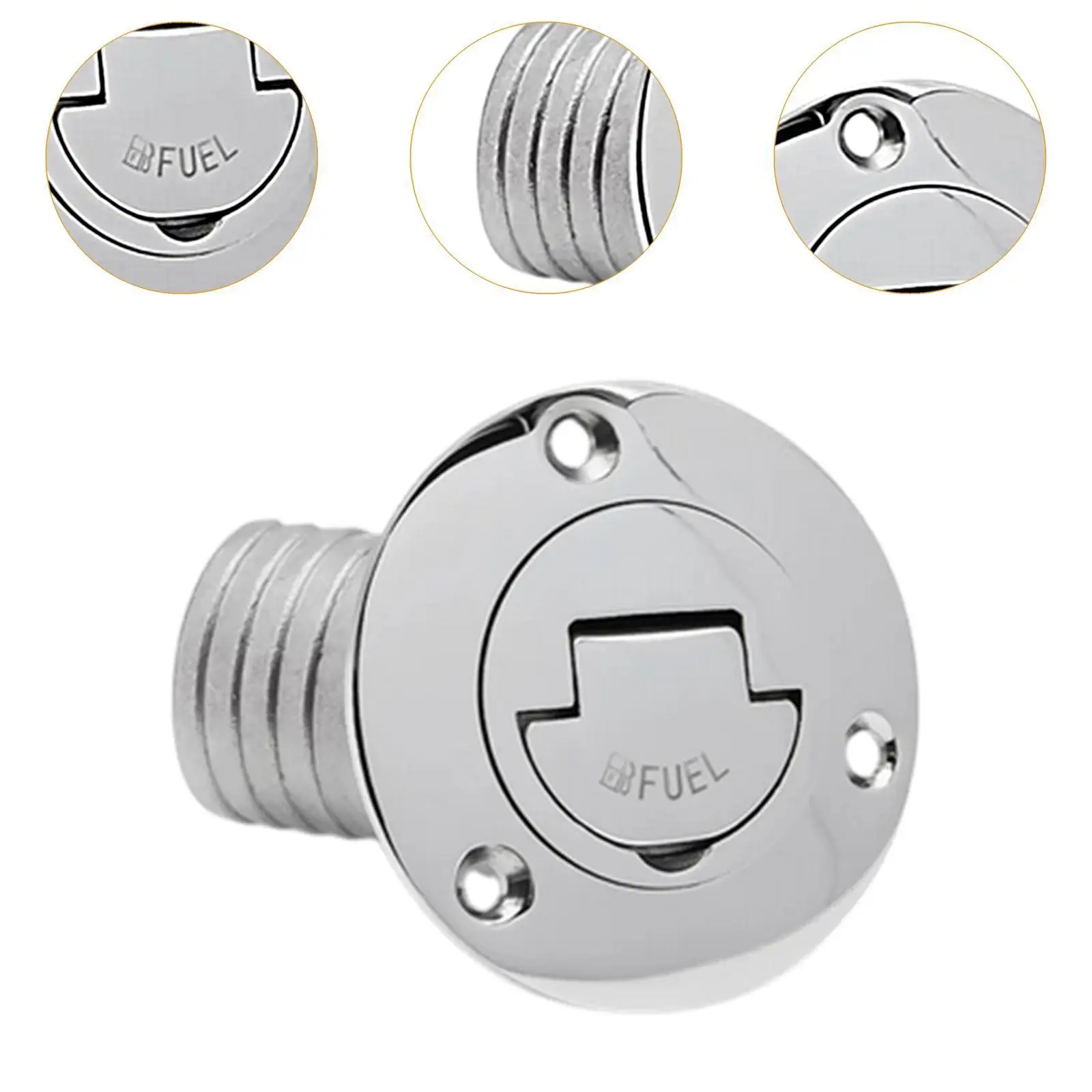 غطاء حشو سطح السفينة لخرطوم 38 مم بدون مفتاح للشاحنات والسفن والجرارات #5