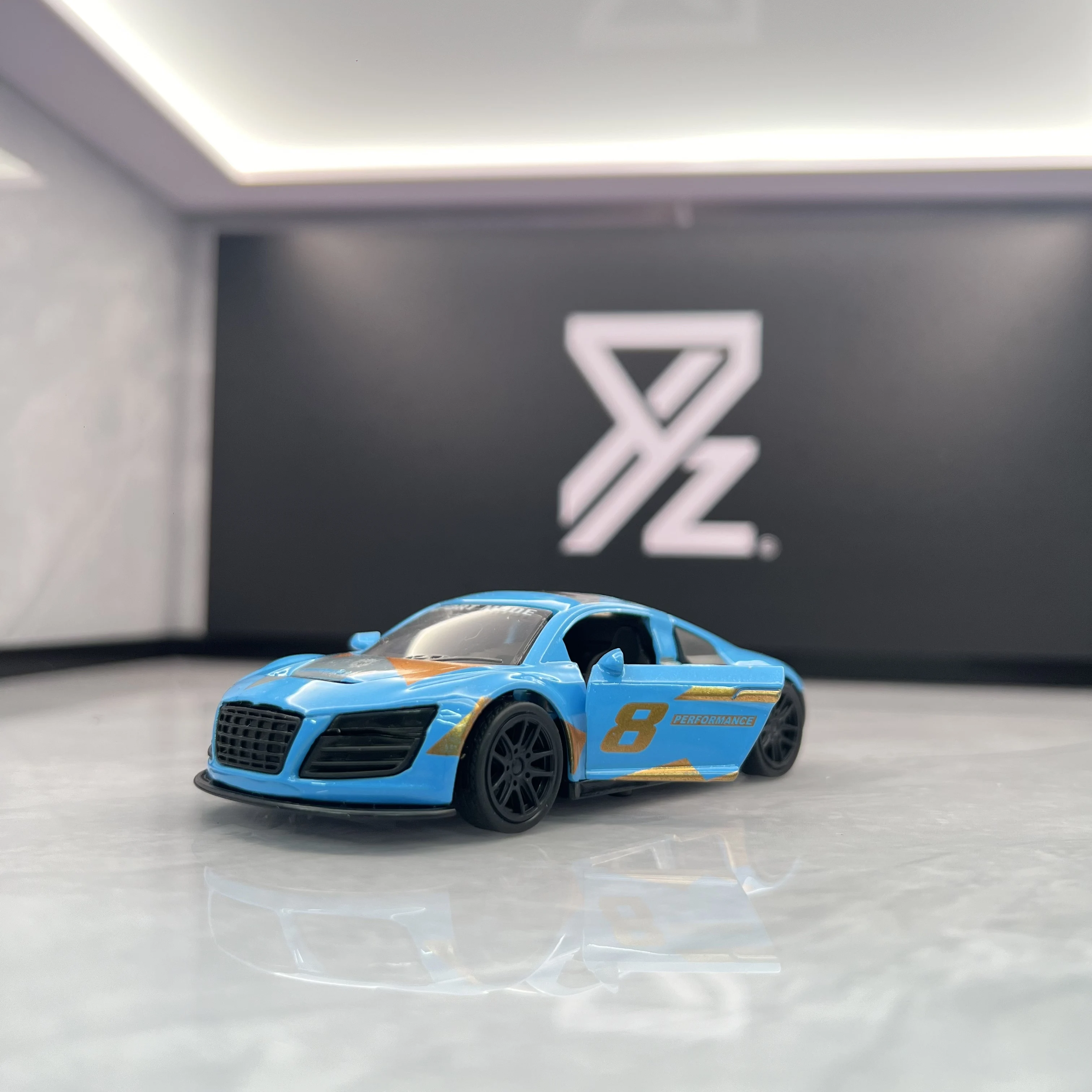 Simulation 1:43 modèle de voiture tout-terrain classique en alliage, avec fonction d'ouverture de porte, jouet pour enfants, corps en alliage moulé sous pression, jouet, fa