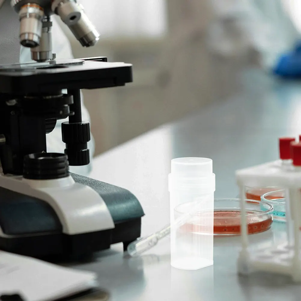 4pcs Staining High Transparency Plastic Lab Equipment Slide Microscope Slides Storage Holder Microscope Dyeing Vat Large