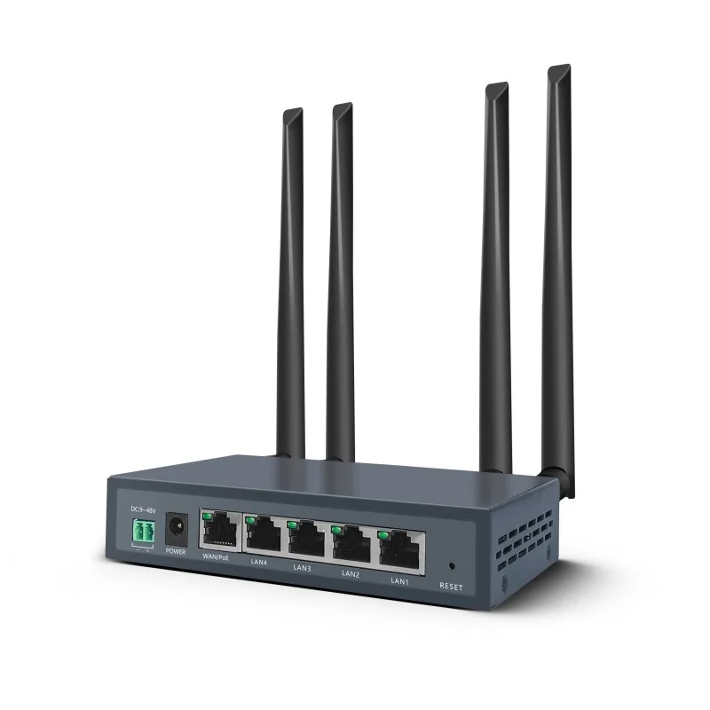 Industrial wireless 4G full Netcom LTE card router, antenna removable, wide voltage, hardware watchdog