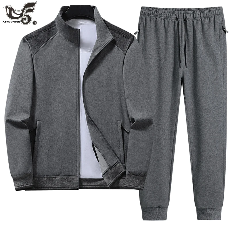 

New Men`s Basketball Tracksuit Casual Joggers Sportswear Jackets And Pants 2 Piece Sets Hip Hop Running Sports Suit Men clothing