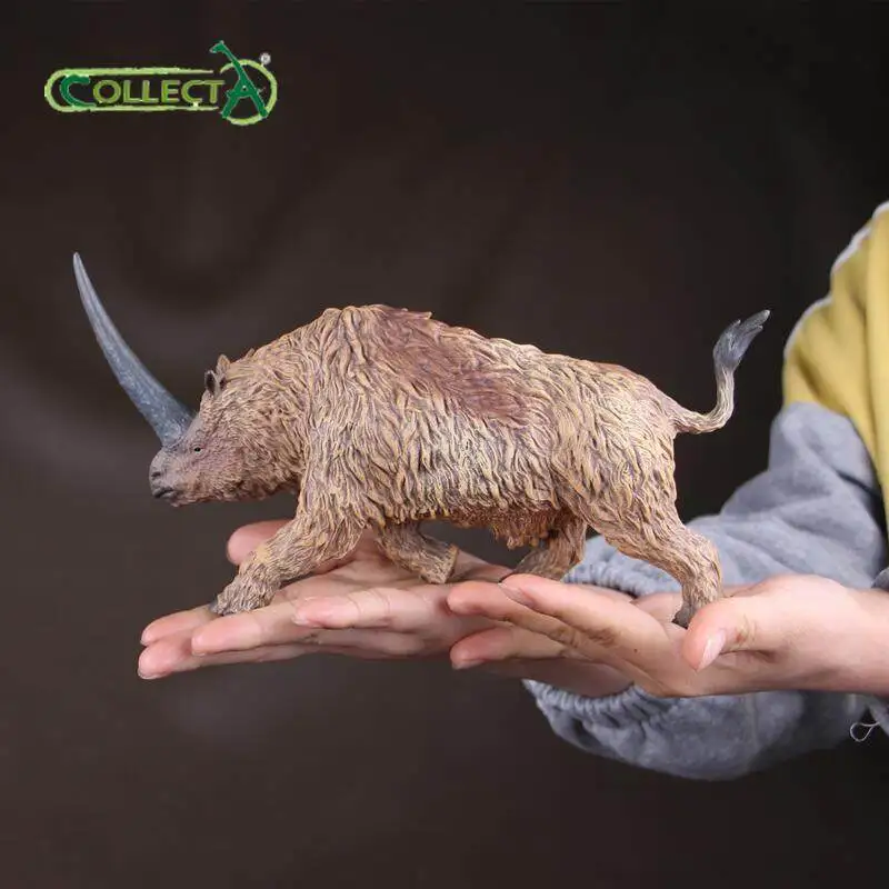 

Collecta Elasmotherium Woolly Rhino Realistic Prehistoric Animal Toy Figurine Wildlife Model Collectible Decor Kids Gift