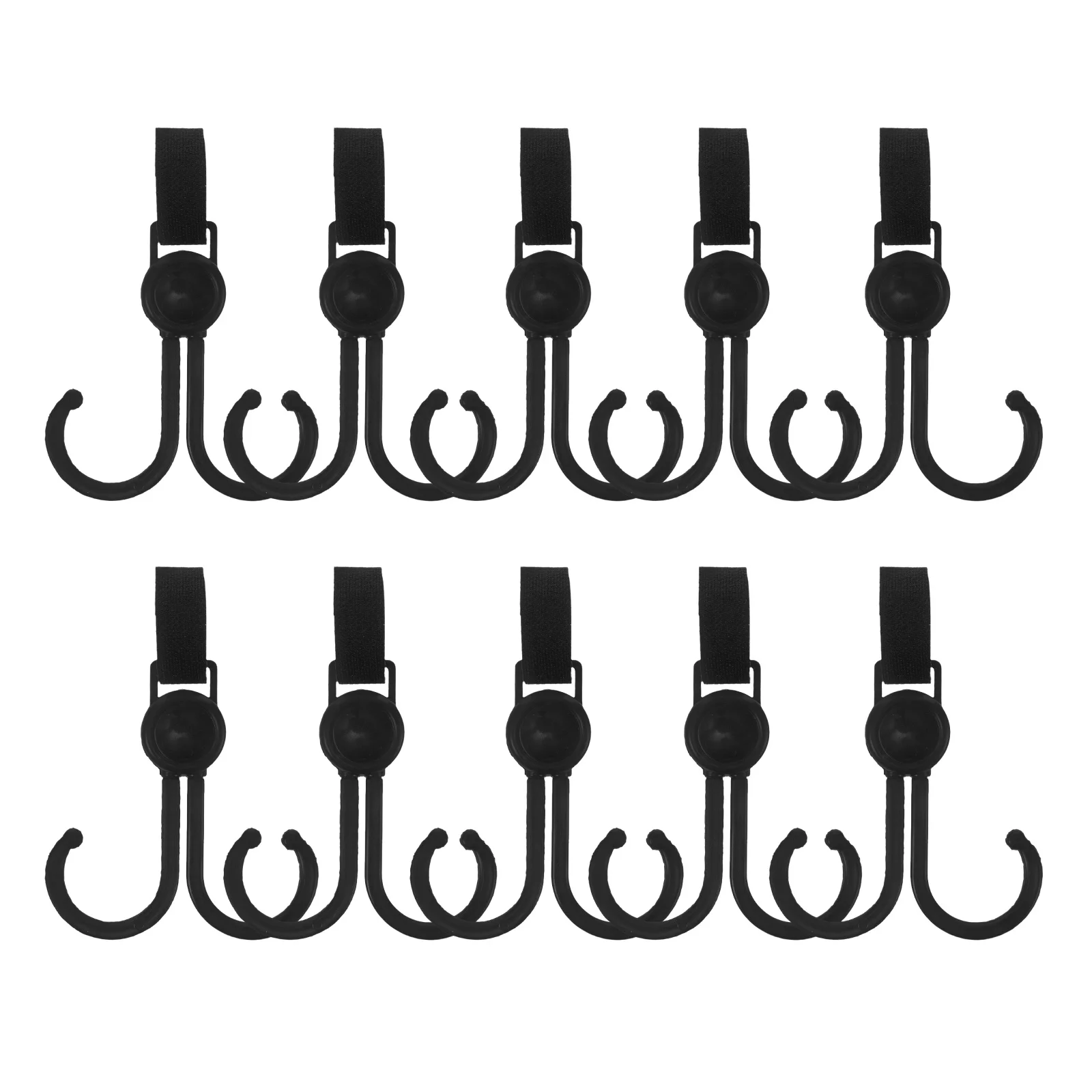 10 قطعة خطاف عربة الثقيلة عربة حمل قوية شماعات معلقة لعربة التسوق ملحقات عربة الأطفال