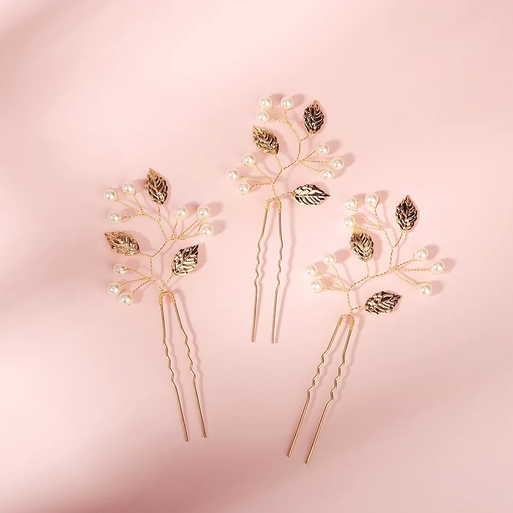 Blumen Perlen Perlen Haarstab Kristall Haar Braut Haarnadeln Zubehör Haarnadeln Perlen Haarschmuck Strass Haarnadeln – Detail 13