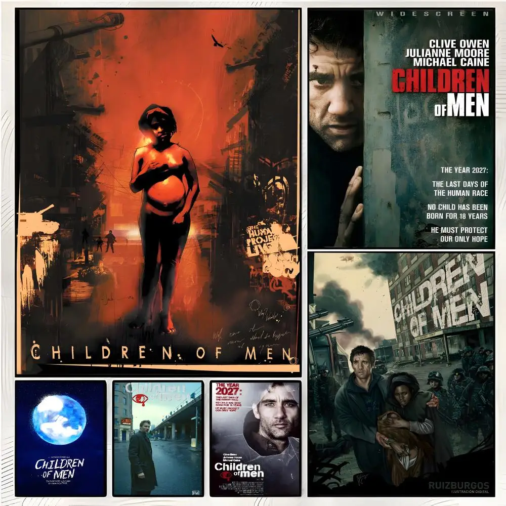 feature film dystopian Children Of Men Poster Superior Home Space  Indoor Decorative Art & Home Decor