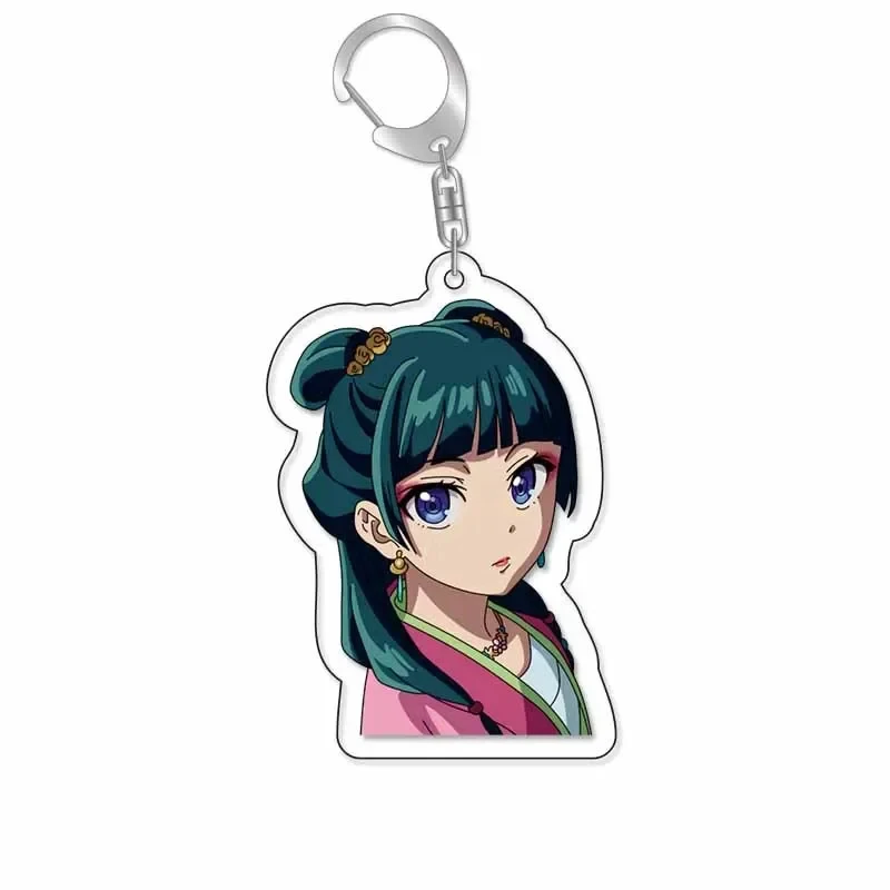 Llavero acrílico de Maomao, personaje de la serie de anime «The Apothecary Diaries», con forma de figura, ideal como colgante para mochilas y bolsos, un accesorio para los amantes del anime.
