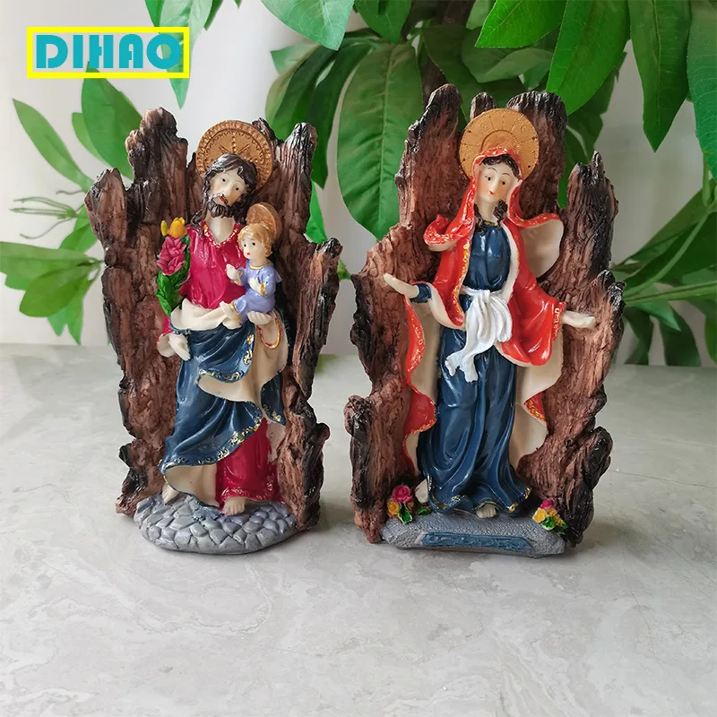 

Resin creative fashion statue of the Virgin Mary religious ornaments foreign trade living room indoor home decoration